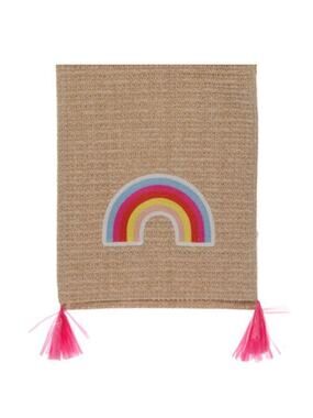 HOBBY LOBBY • Woven Rainbow Table Runner w/ Tassels
